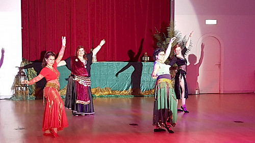 Orientalische Tänzerinnen des Walddörfer SV