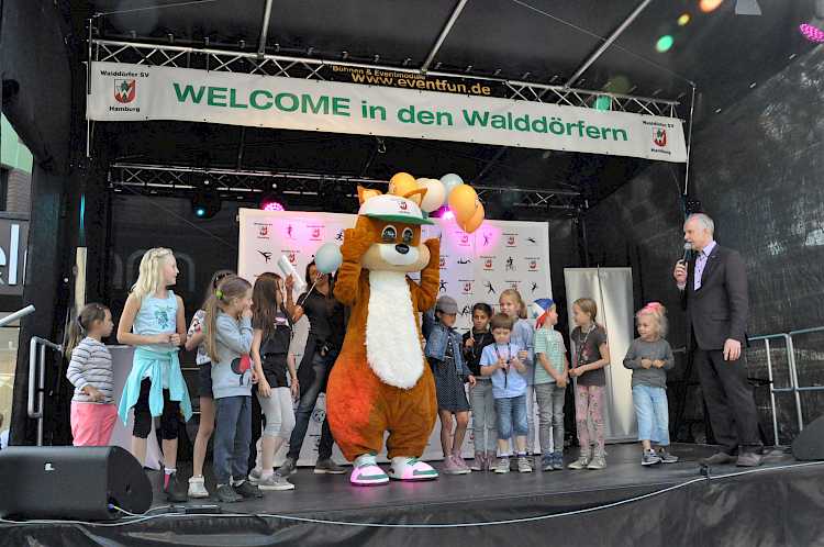 Der Walddörfer SV auf dem Volksdorfer Stadtteilfest