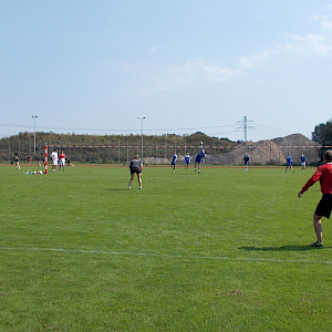 Die Mannschaft des Walddörfer SV beim Spiel gegen den TSV Hagenah