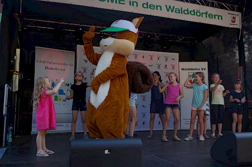 Der Walddörfer SV auf dem 41. Volksdorfer Stadtteilfest
