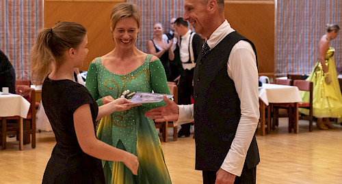 Dirk und Annette Sieger im ersten gemeinsamen Turnier in der Senioren III C