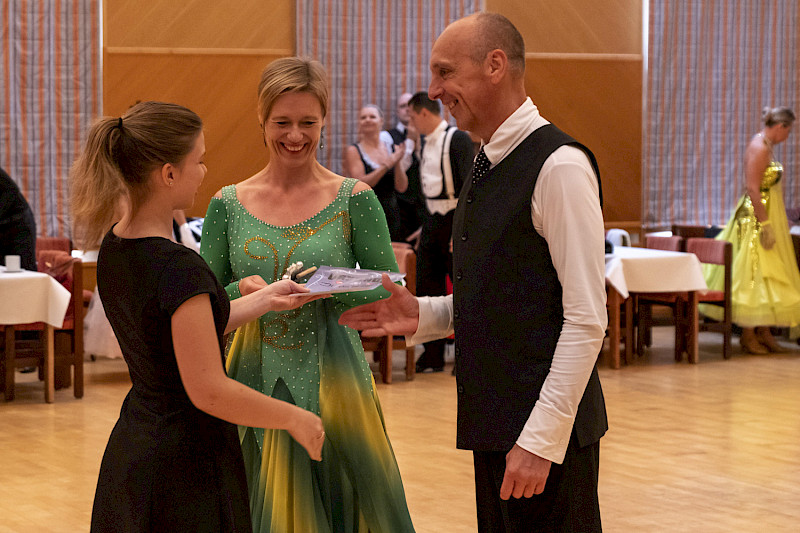 Dirk und Annette Sieger im ersten gemeinsamen Turnier in der Senioren III C