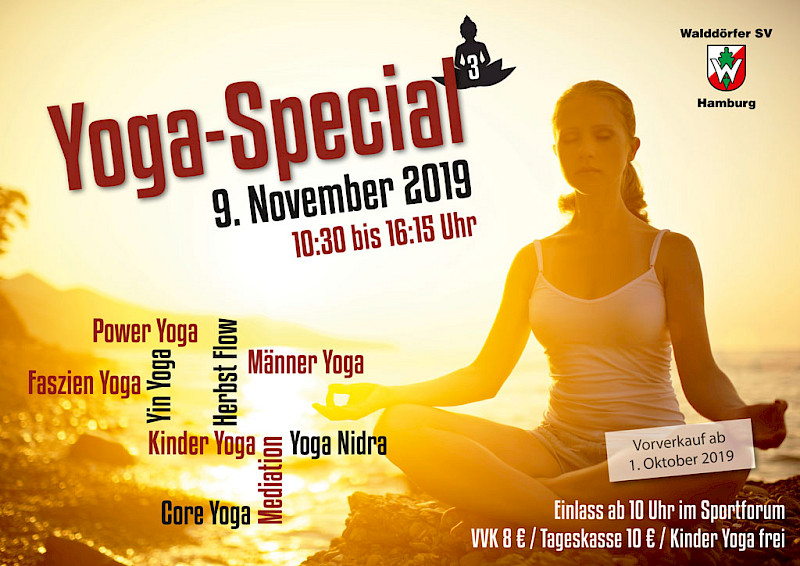 Yoga Special 2019 im Walddörfer Sportforum