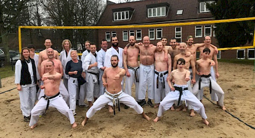 Kangeiko - Traditionelles Karate Outdoor Training im Walddörfer SV