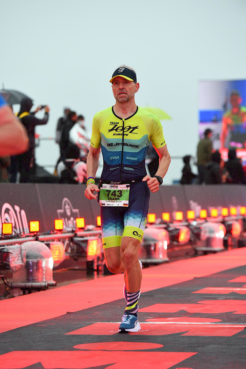 Frank Pototzki beim IRONMAN Triathlon in Tallinn