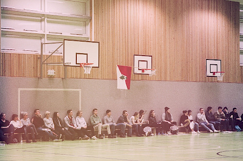 So sah es noch in der letzten Saison aus ... Ab dem Wochenende (24./25.10.) werden alle unsere Basketball-Heimspiele ohne Zuschauer stattfinden.