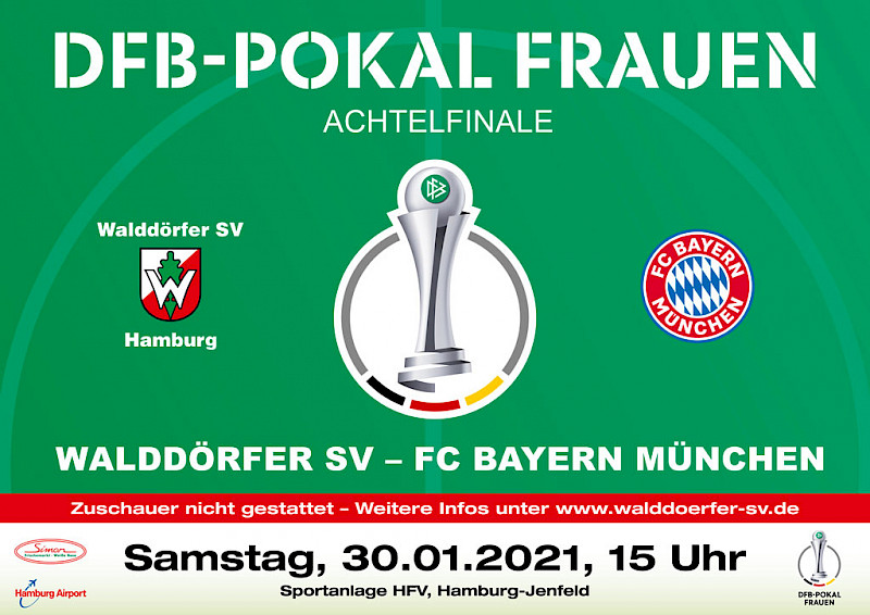 DFB-Pokal Achtelfinale: Walddörfer SV - FC Bayern München