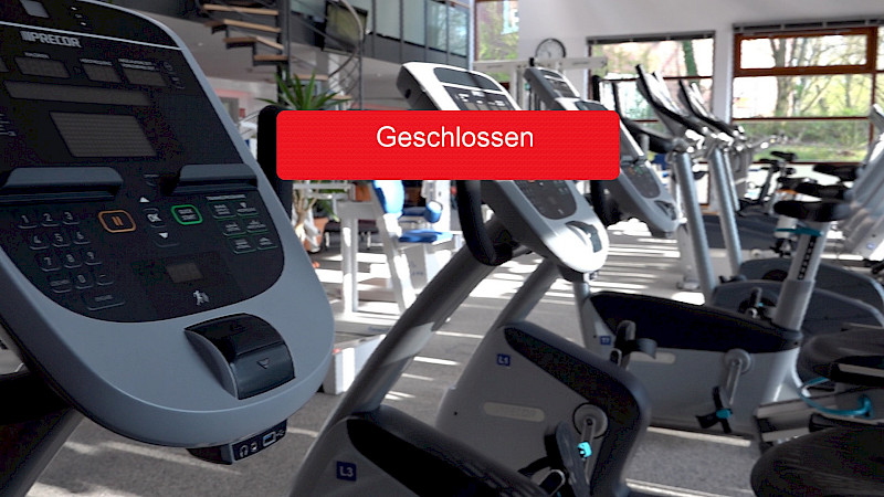 Erneuter Lockdown: Schließung Gesundheit- und Fitness-Studio