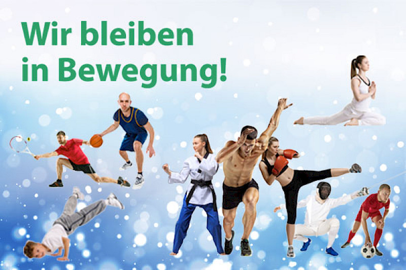 WIR BLEIBEN IN BEWEGUNG: Badminton