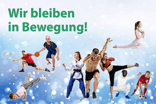 WIR BLEIBEN IN BEWEGUNG: Zumba