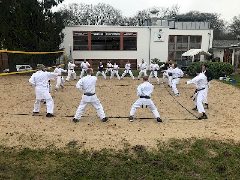 Saison-Auftakt Karate 2020 im Walddörfer SV