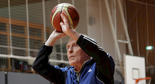 Abteilungsgründer (Basketball) Hans Arnold ist im Alter von 92 Jahren unerwartet verstorben. (Copyright: V. Tschirch)
