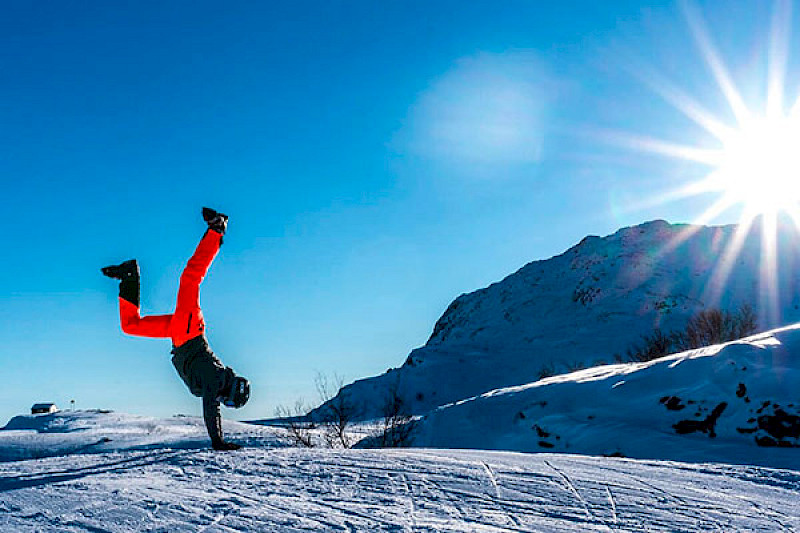 Jugendskireise mit dem Walddörfer SV