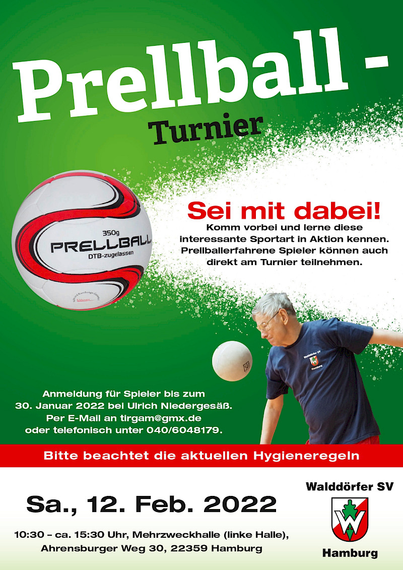 Prellball-Turnier im Walddörfer SV