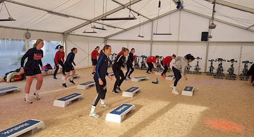 Fitnesstraining 1.Frauen Walddörfer SV