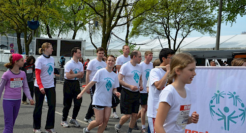 Zehntel-Lauf mit Special Olympics Hamburg