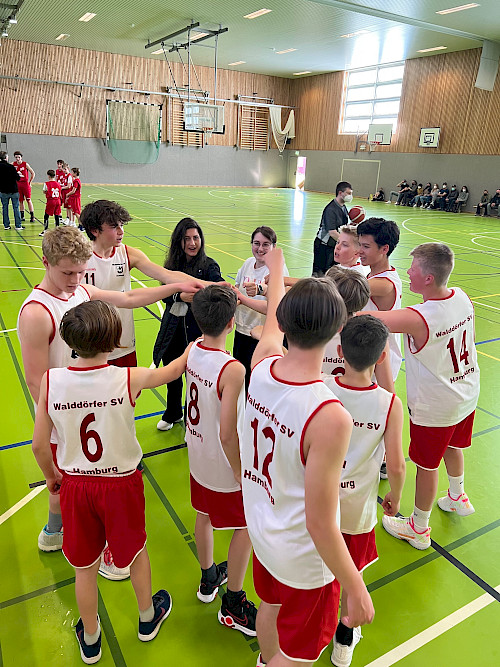 Die M14/1 hat souverän gegen den MTV Lüneburg gewonnen (27.3.22)