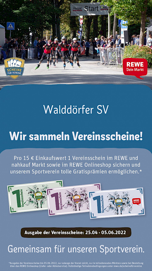 Scheine für Vereine beim Walddörfer SV