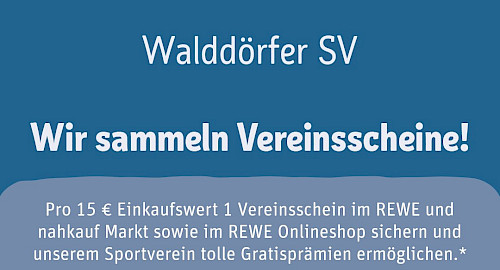 Scheine für Vereine beim Walddörfer SV