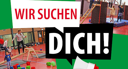 Kinderturntrainer und Gruppenhelfer (m/w/d) gesucht!