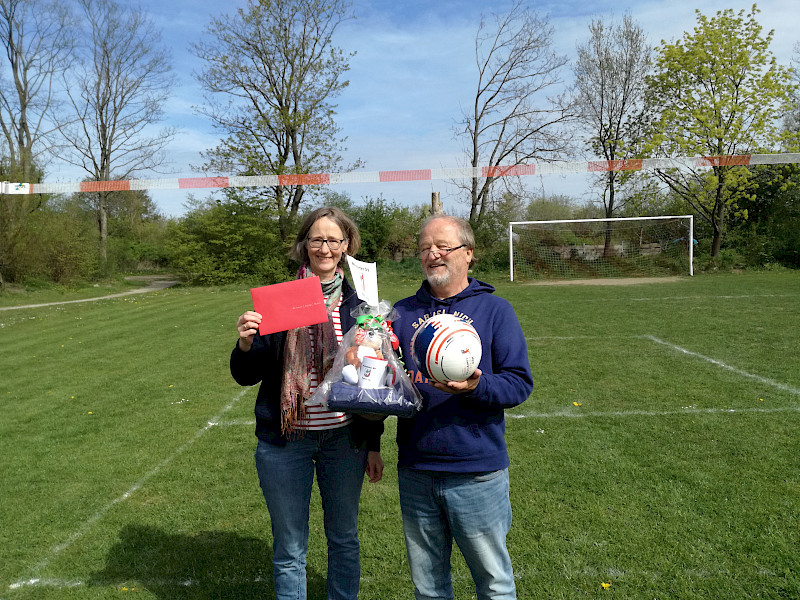 Helmut Peter - 70 Jahre Mitglied im Walddörfer SV