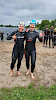 Unsere Triathleten beim Vierlanden Triathlon