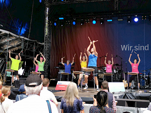 Showauftritt beim NDR-Festival Volksdorf