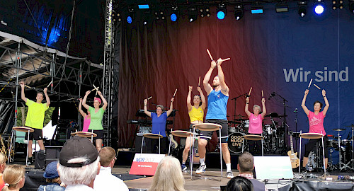 Showauftritt beim NDR-Festival Volksdorf