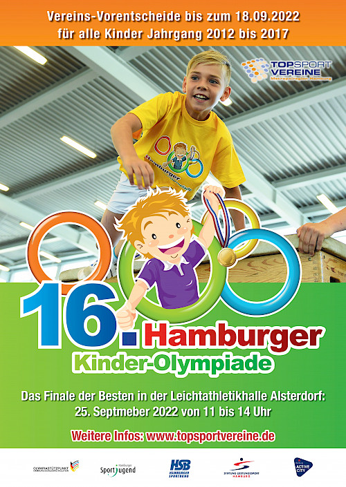 15. Hamburger Kinder-Olympiade im Walddörfer SV