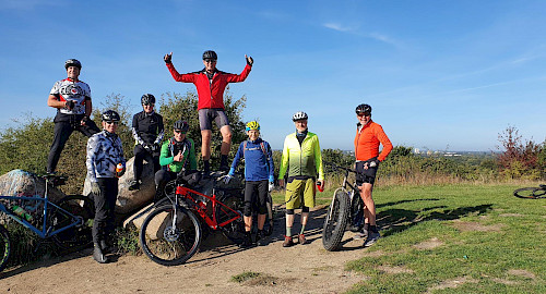 MTB Tour zum Müllberg Hummelsbüttel