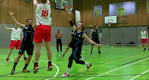 1. Herren gewinnen nach Verlängerung gegen die HHT Wolves (3.12.)