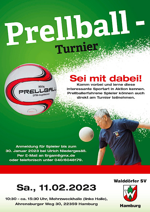 Prellball-Turnier im Walddörfer SV