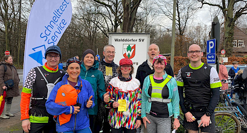 Triathlongruppe beim Silvesterlauf