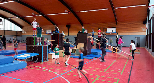 Fun-Parkourtag im Walddörfer SV