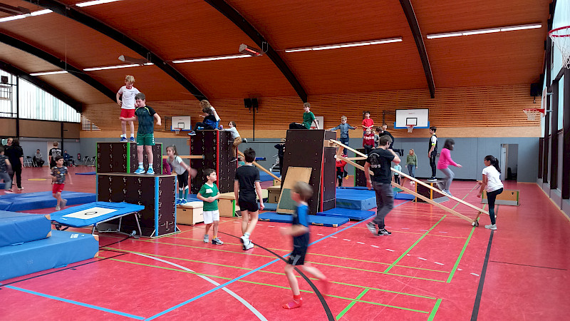 Fun-Parkourtag im Walddörfer SV