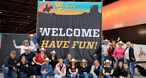 Line Dance Team des Walddörfer SV bei der Western Experience 2023