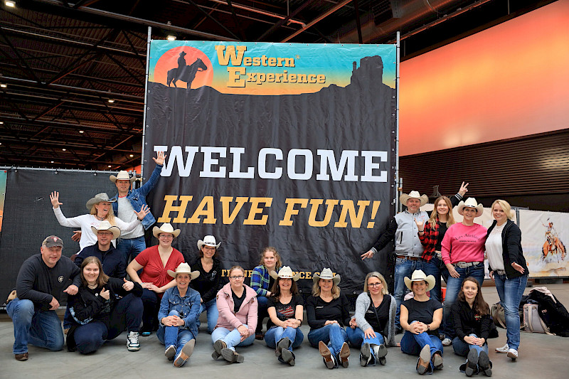 Line Dance Team des Walddörfer SV bei der Western Experience 2023