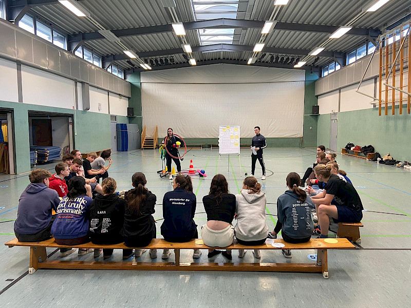 Gruppenhelferschulung im Walddörfer SV