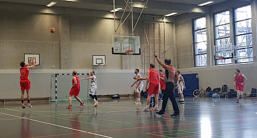 Die 1. Herren gewinnen das Rückspiel gegen die HHT Wolves deutlich (25.03.23)