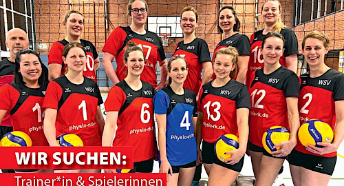 1. Damen Volleyball suchen Unterstützung!