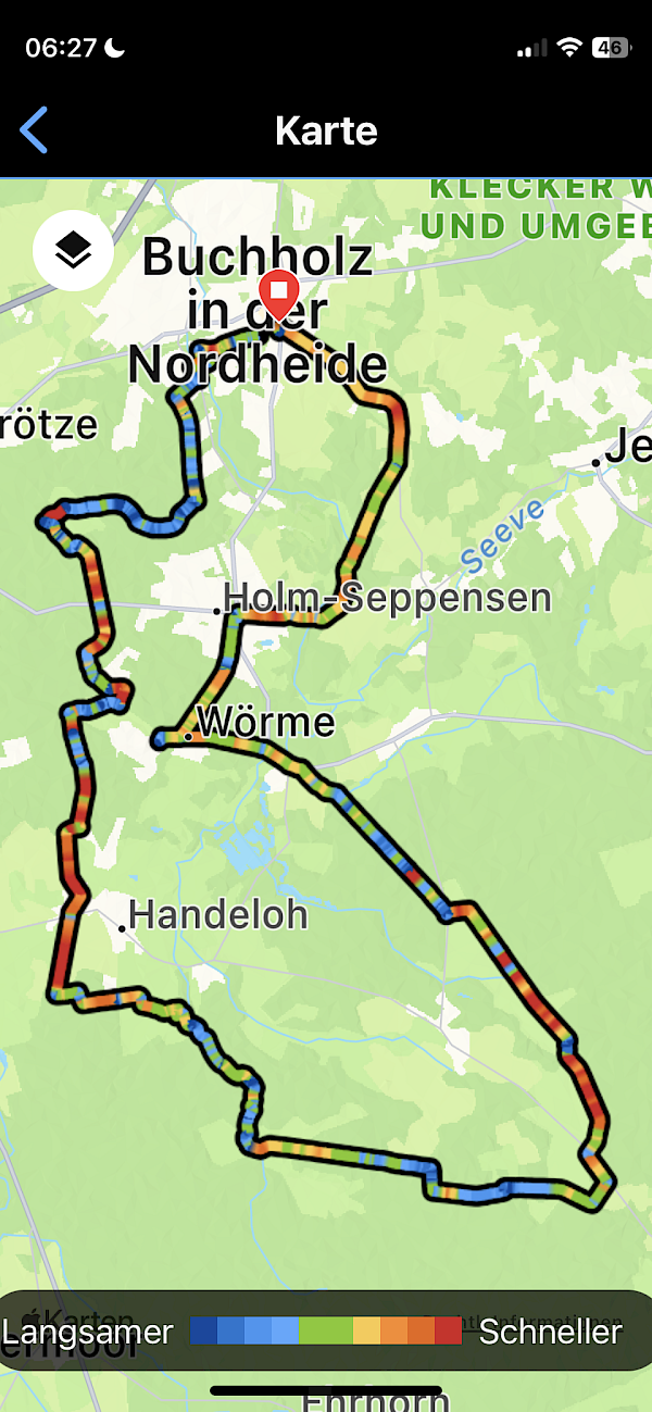47 km Höllentalschlucht-Brunsberg-Pferdekopf-Weseler Heide