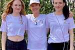 Leichtathletik-Trainerinnen Kirsti, Anne und Rosa
