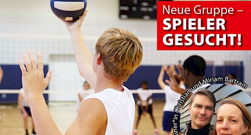 Volleyballspieler gesucht