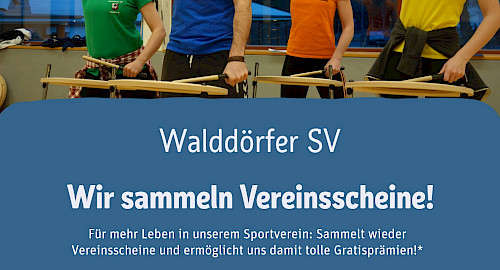 Scheine für Vereine beim Walddörfer SV