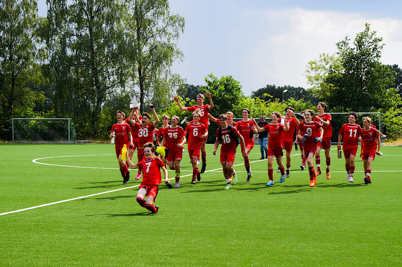 Walddörfer SV 1.C-Jugend steigt in die Landesliga auf