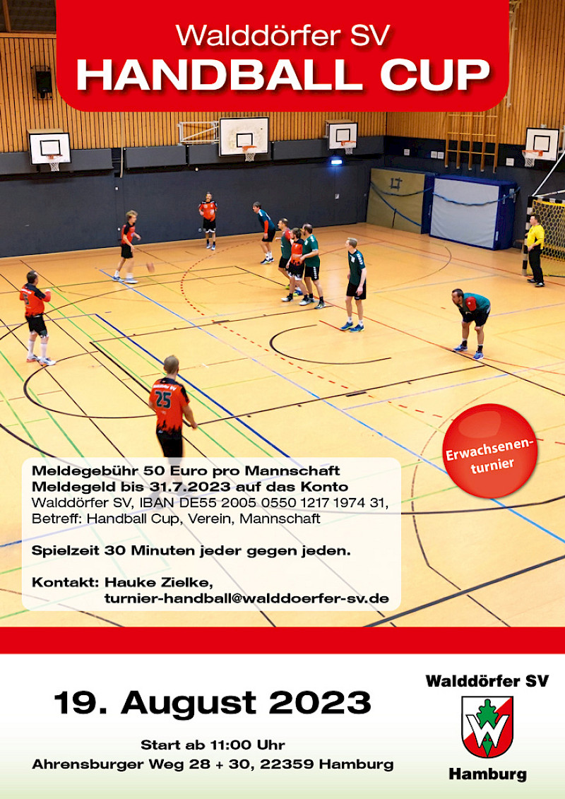 Walddörfer SV Handball Cup für Erwachsene 2023