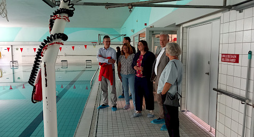 Besuch der 2. Bürgermeisterin Katharina Fegebank in Farmsen