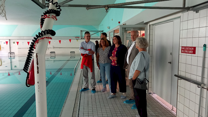 Besuch der 2. Bürgermeisterin Katharina Fegebank in Farmsen