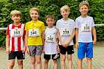 U10 Jungen mit Marius, Claas, Anton und Jonas und Niklas (v.l.n.r.)