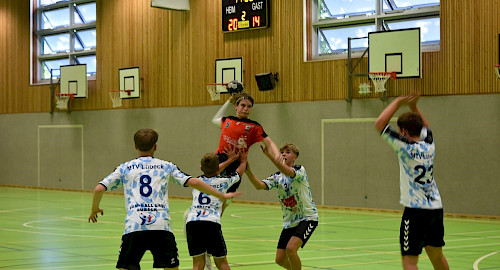 Erstes Oberligaspiel der WSV Handballgeschichte